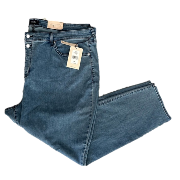 NWT NYDJ Ami Skinny Jeans In Plus Size - Cool Embrace Denim - Exposed Button Fly - Picture 4 of 10